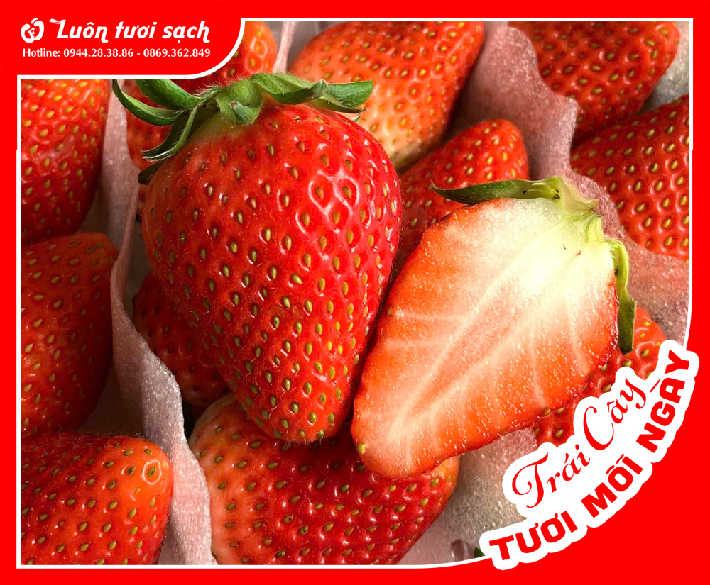 Dâu tây Hàn Quốc 330g